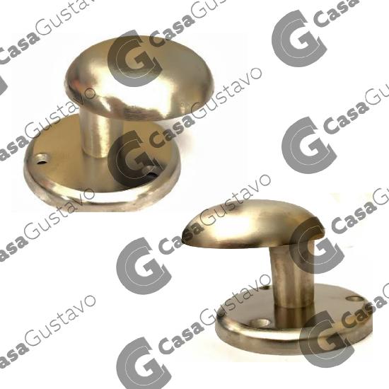 Manijas Y Pomos Pomos De Aluminio Pomo Fijo C Roseta Mm Desplaz