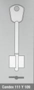 MATRICES DOBLE PALETA V/L CANDEX 111 Y 109