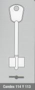 MATRICES DOBLE PALETA V/L CANDEX 114 Y 113