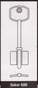 MATRICES DOBLE PALETA SEKUR 600