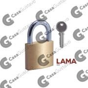 CANDADO LAMA BRONCE DOBLE TRABA 20 MM