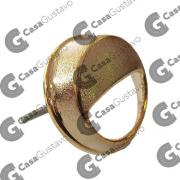 CUBETA PVC DE APOYAR REDONDA 32 MM DORADA