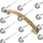 TIRADOR PVC FRANCO 128MM DORADA