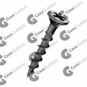 TORNILLO TEL FIX 8 X 5/8 NEGRO ESTUCHE 1000 UNIDAD