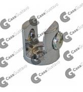 SOPORTE PARA VIDRIO DE 8 A 10MM CROMO V-110