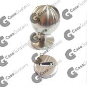 Pomo Fijo Para Puerta Centrado Roseta 70mm Sidañez