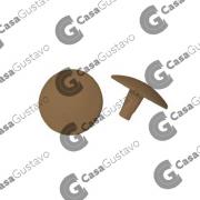 TAPA TORNILLO PLASTIC P/FIX MARRON X1 23604014