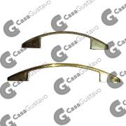 TIRADOR PVC SIOUX 128MM DORADO