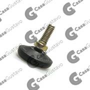 PATA REGULABLE 35MM 5/16 BASE GOMA NEGRA 3116010