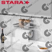 PORTAROLLO CON ESPECIERO STARAX ANTRACITA 9350710