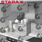 ESCURREPLATOS PARA ALACENA EXTRAIBLE 80CM STARAX C