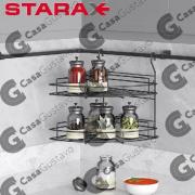 STARAX RINCONERO DOBLE PARA BARRAL ANTRACITA 93505