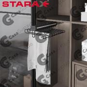 PANTALONERO CENTRAL EXTRAIBLE STARAX 80CM ANTRACIT