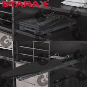 TABLA DE PLANCHAR C/CORREDERAS STARAX ANTRACITA 93