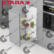 STARAX CANASTA BAJO MESADA 3  NIVELES CROMO