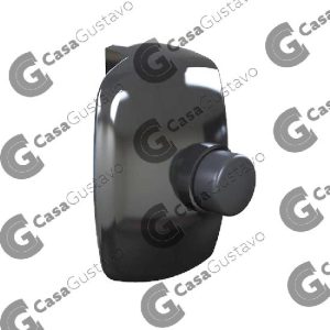 Tirador antipanico externo jaque sin llave negro