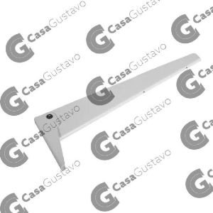 Soporte rebatible blanco 47cm 408-4047
