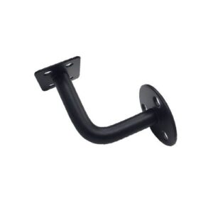 Soporte pasamano ac.inox negro brz f-100-n